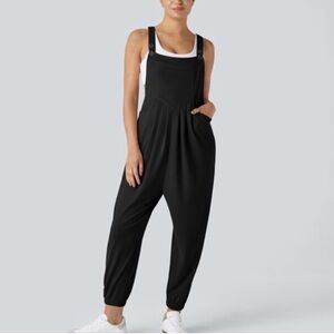 Halara Size Large Black Women's Jogger Jumpsuit